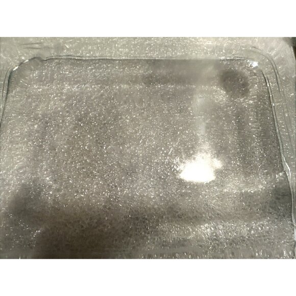 Set Lot of 5 Pyrex Clear Blue Tint Baking Dishes 3 Different Sizes Made In USA - Picture 8 of 10
